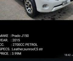 Toyota Prado J150 petrol 2014